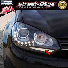 ΦΑΝΑΡΙΑ ΕΜΠΡΟΣ [TRU DRL] VW GOLF 6 | ® StreetBoys - Car Tuning Shop