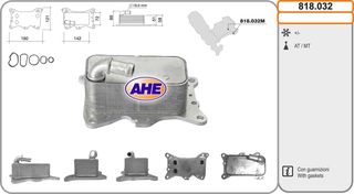 818.032 – AHE, Ψυγείο λαδιού MERCEDES W204/C218/W212/C207/X204/W221/W906/W639