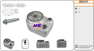 823.011 – AHE, Ψυγείο λαδιού MERCEDES W176/W246/W242/W415/C117/X156 CDI, NISSAN ALMERA II N16/JUKE/KUBISTAR/MICRA K12-K14/NOTE E11-E12/NV200/QASHQAI J10-J11/TIIDA DCI, RENAULT CAPTUR I/CLIO II-III-IV/