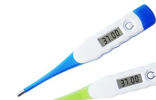 Digital Body Thermometer, Clinical Basic Thermometer with Accurate and Fast Readings, Underarm, Oral, Rectal Thermometer for Newborns, Babies, Kids, and Adults