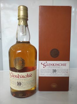 Glenkinchie 10 the Edinburgh single malt lowland scotch whisky
