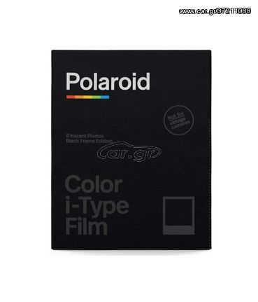 Polaroid Originals ΦΙΛΜ Color i-Type Instant Black Frame Edition (8 Exposures)