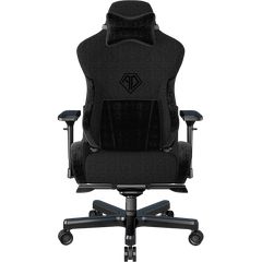 ANDA SEAT Gaming Chair T-PRO II Black Fabric & Alcantara Stripes