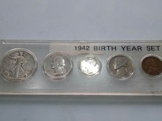 COINS ΣΥΛΛΕΚΤΙΚΑ 1942 USA BIRTH YEAR SET....ΣΕ  ΔΗΜΟΠΡΑΣΙΑ Αν θέλετε δεστε όλες τις αγγελίες μου πατήστε κάτω από το όνομα μου ευχαριστώ για τον χρόνο σας