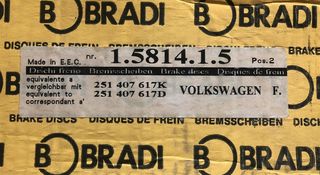 ΔΙΣΚΟΠΛΑΚΑ ΕΜ. VW TRANSPORTER III (BRADI)-thumb-1