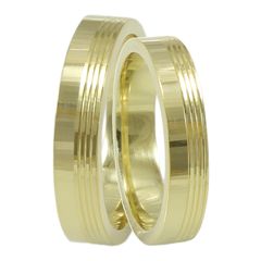 Matteo Gold Wedding Ring K9 VR-00689