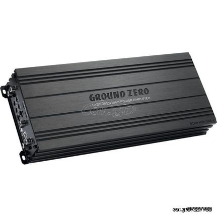 Ground Zero GZHA MINI ONE-K Μονοκάναλος Ενισχυτής Αυτοκινήτου 1000Watt RMS Στο 1Ohm