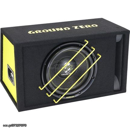 Ground Zero GZRB 30SPL Subwoofer Αυτοκινήτου 12″ Με Κούτα, Ισχύος 1350Watt SPL