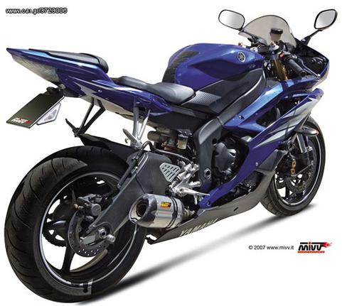 Εξάτμιση Τελικό Mivv Suono S.Steel/Carbon End Yamaha R6 2006-2016