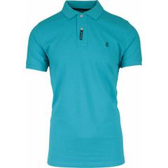 EXPLORER μπλουζάκι POLO KONTO MANIKI ΤΥΡΚΟΥΑΖ 2121102000-LAGOON