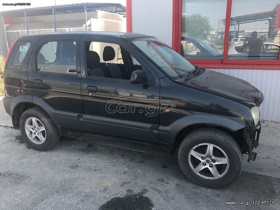 Πλαστικα φρυδια φτερων / πορτων Σετ Daihatsu Terios 4WD 1.3 16v 86hp κωδικος κινητηρα K3-VE 2001-2006 SUPER PARTS