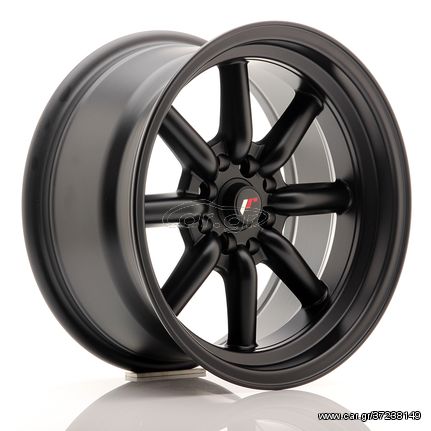 JR Wheels JR19 16x8 ET0 4x100/114 Matt Black