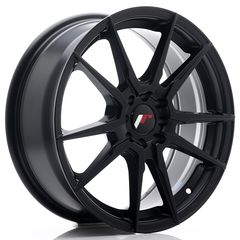 JR Wheels JR21 17x7 ET25 4x100/108 Matt Black