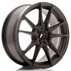 JR Wheels JR21 17x7 ET40 5x108/112 Matt Bronze