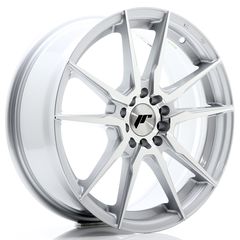 JR Wheels JR21 17x7 ET40 5x108/112 Silver Machined Face