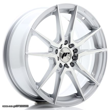 JR Wheels JR21 17x7 ET40 5x108/112 Silver Machined Face