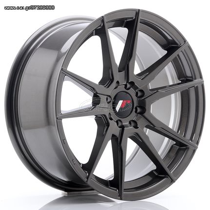 JR Wheels JR21 17x8 ET35 4x100/114 Hyper Gray