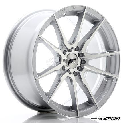 JR Wheels JR21 17x8 ET35 5x108/112 Silver Machined Face