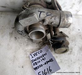 ΤΟΥΡΜΠΙΝΑ,Turbo IVECO,T9A,MITSUBISHI TURBO,CITROEN JUMPER,PEUGEOT BOXER,FIAT DUCATO,500344801,5210191,49377-07052,F1616