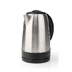 Ανοξείδωτος βραστήρας NEDIS KAWK340EAL 1.7L 2200W με διακόπτη on/off & ενδεικτική λυχνία λειτουργίας