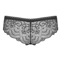 Obsessive Black Firella Delicate Lacy Panties-thumb-4