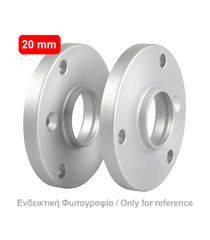 ΑΠΟΣΤΑΤΕΣ ΠΡΟΣΘΗΚΕΣ ΤΡΟΧΩΝ 20 mm B20 ΚΑΡΕ 5 X 108 mm ΚΕΝΤΡΟ 60,1 mm ΔΙΑΜΕΤΡΟΣ 14 mm ΓΙΑ RENAULT - 2 ΤΕΜ.