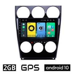 OEM tablet 9'' HD Mazda 6 2002-2008 android 10 2gb ram radio usb gps mirror link wifi bluethooth χειριστήρια