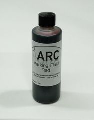 Μελάνι σημαδέματος κόκκινο (marking fluid - red) για μέταλλα και βιομηχανικά πλαστικά - για τον τόρνο, την φρέζα και το δράπανο 