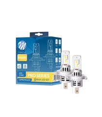 ΛΑΜΠEΣ LED H4 12V 4.000K 52W 4.300lm LED CANBUS CSP5730 PRO SMART SERIES  M-TECH - 2 ΤΕΜ.
