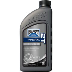 ΛΥΡΗΣ BEL-RAY MINERAL 2T ENGINE OIL 1 LITER, 99010-B1LW