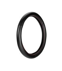 ΚΑΛΥΜΜΑ ΤΙΜΟΝΙΟΥ RACING PREMIUM RED (M) 37-39cm ΣΥΝΘΕΤΙΚΟ ΔΕΡΜΑ SKEENTEX ΜΑΥΡΟ/ΚΟΚΚΙΝΟ/ CARBON LOOK LAMPA - 1 ΤΕΜ.