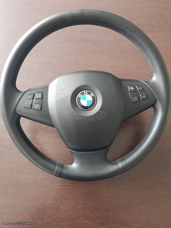 ΤΙΜΟΝΙ ΔΕΡΜΑΤΙΝΟ ΠΟΛΛΑΠΛΩΝ ΛΕΙΤΟΥΡΓΙΩΝ BMW Χ5 Ε70-Χ6 Ε71 2006-2013!!! ΑΠΟΣΤΟΛΗ ΣΕ ΟΛΗ ΤΗΝ ΕΛΛΑΔΑ!!!