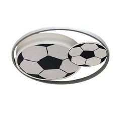 Παιδικό φωτιστικό LED FOOTBALL 60W με ασύρματο τηλεχειριστήριο για την επιλογή φωτισμού 3000K,4000K,6000K