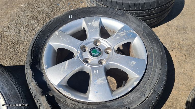 ZANTA 16" SKODA OCTAVIA 5 6.5JX16 2004-2012  1Z0601025P 1ΤΜΧ