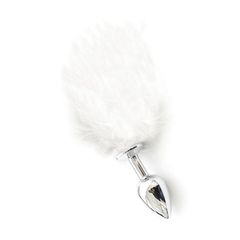 Pon Tail Anal Plug white-thumb-1