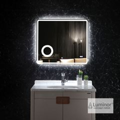 Καθρέπτης Μπάνιου CULT 80x80 Luminor CUL8080