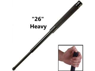 Αυτόματο πτυσσόμενο γκλοπ “26” Heavy black με κουμπί αυτόματου κλεισίματος