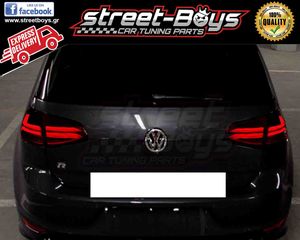 ΦΑΝΑΡΙΑ ΠΙΣΩ [LED v1.1] *RED* VW GOLF 7 | ® StreetBoys - Car Tuning Shop