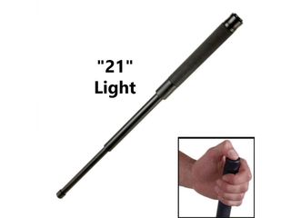Αυτόματο πτυσσόμενο γκλοπ “21” Light black με κουμπί αυτόματου κλεισίματος