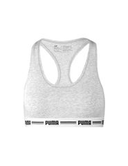 Puma 1P Hang Γυναικείο Αθλητικό Μπουστάκι Γκρι 907862-03