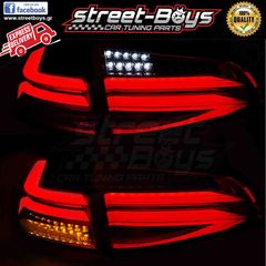 ΦΑΝΑΡΙΑ ΠΙΣΩ [LED v1.2] *RED SMOKE* VW GOLF 7 | ® StreetBoys - Car Tuning Shop