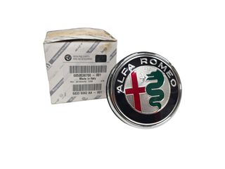 Alfa Romeo Giulietta Mito Giulia Σήμα Πορτμπαγκάζ με Μπουτόν Καινούργιο Γνήσιο- 50538700
