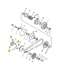 CG-50 JOG (2JA),CY-50 JOG(3KJ,3YK,3RY,3YE),CT-50,CW-50,YE-50,YE-80,BW'S,YA-50 AXIS,YA-90 AXIS,CH-80,CR-50Z TARGET,CR-90 TARGET,YJ-50 APRIO ΟΔΗΓΟΣ ΦΥΓΟΚΕΝΤΡΙΚΟΥ,ΣΕΤ (ΠΕΡΙΕΧΕΙ 3 ΚΟΜΜΑΤΙΑ)-thumb-2
