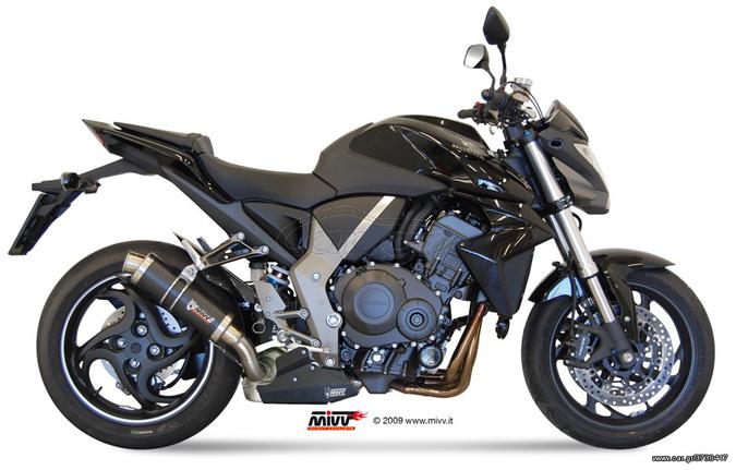 Εξάτμιση Τελικό Mivv Gp Style Black Steel Honda CB 1000 R  2008 - 2016