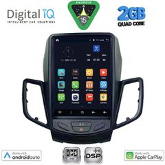 DIGITAL IQ BXC 3854_CPAA TESLA STYLE for FORD FIESTA mod. 2008-2017...SoundStreet.....