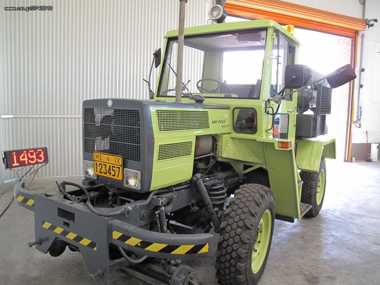 Σιδηροδρόμων-Συντήρηση Unimog 1991 MBT 700