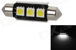 LED Σωληνωτό 41mm CANBUS Λευκό φως 12V Κωδικός XF233....SoundStreet....