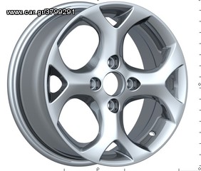 ANASTASIADIS STYLE FORD 15'' ZANTEΣ (151060)