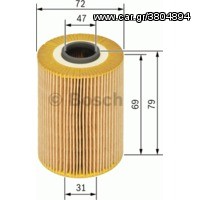 ΦΙΛΤΡΟ ΛΑΔΙΟΥ-BMW SERIES 3 E46 E92 E91 SERIES 5 E60 E61 X1 X3 Z4