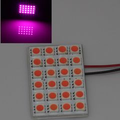 LED Πλακέτα 24 SMD Pink...SoundStreet....